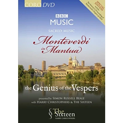 Imagen de Monteverdi In Mantua The Genius of Vespers [Simon Russell Beale; Sixteen,Harry Christophers] [CORO : DVD AND CD]