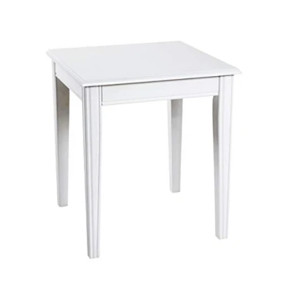 Imagen de HAKU Möbel Mesa auxiliar blanco, Madera maciza, MDF Dim.: AN 45 cm x AL 51 P cm, Estilo: Muebles Costeros