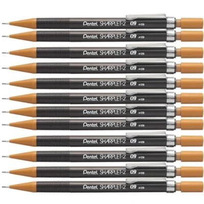 Imagen de Pentel Portaminas clásico de formato fino. Pack 12