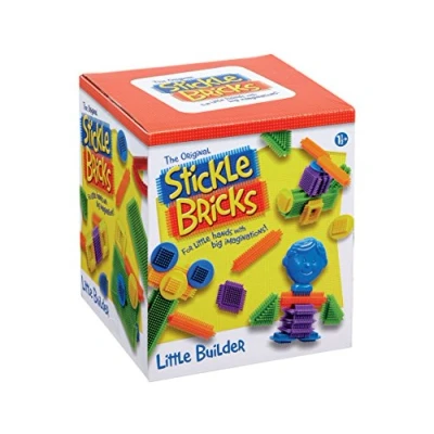 Imagen de Stickle Bricks TCK08000 Hasbro Stick Little Builder Construction Set,14 x 14 16 cm