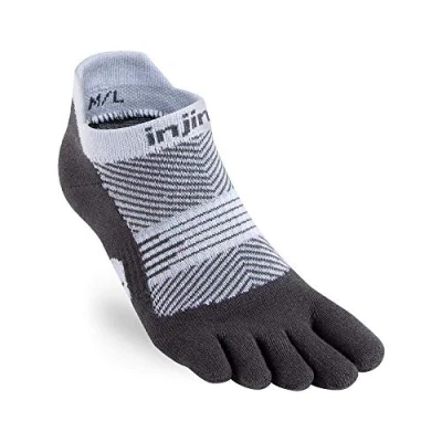 Imagen de Injinji Run Lightweight No Show Toe Socks Limeade Size : 37 40
