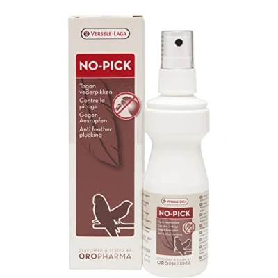 Imagen de VERSELE LAGA Oropharma No Pick Spray para pájaros Sabor Amargo contra el picoteo de Plumas 100 ml