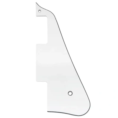 Imagen de Musiclily Pickguard Golpeador para Epiphone Les Paul Standard de Fabricación China Stile Moderno, 3 capas Blanco