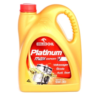 Imagen de Orlen Platinum Maxexpert V 5W 30 4L Aceite de motor QFS434B40 BMW: 3 Berlina, 5 Coupé, VOLKSWAGEN: Golf 4, 5, 7