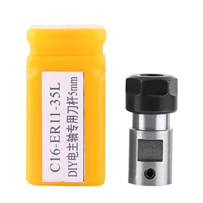 Imagen de ER11A 5mm CNC Husillo Motor Collet Chuck Eje de Fresado Extensión Varilla Portaherramientas