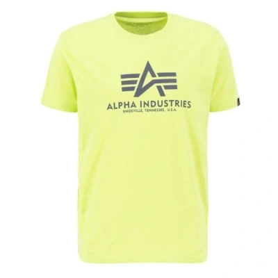 Imagen de Alpha Industries Camiseta estampada, Hombre, Talla: Small, Hornet green