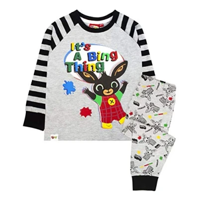 Imagen de Bing Bunny Pajamas Pijamas de manga larga para niños Cbeebies Character