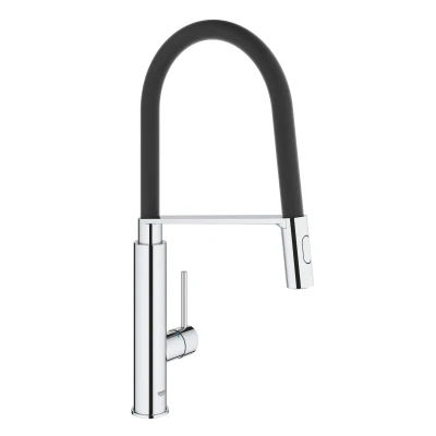 Imagen de Grohe Concetto Professional Grifo de cocina, caño giratorio 360, alto, dos opciones chorro (Ref. 31491000)