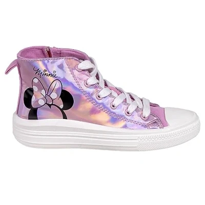 Imagen de Disney Minnie Mouse Zapatos para Niña, Calzado Deportivo Niñas, Deportivas Altas Regalo Talla EU 32