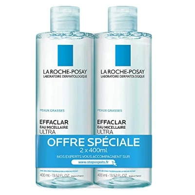 Imagen de La Roche Posay Effaclar Eau Micellaire Purifiante Lot de 2 x 400 ml