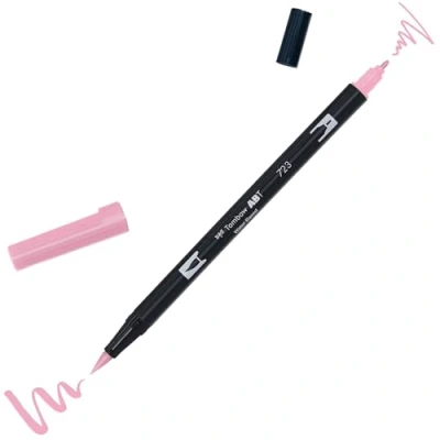 Imagen de Rotulador Abt Dual Brush 723 Pink Tombow