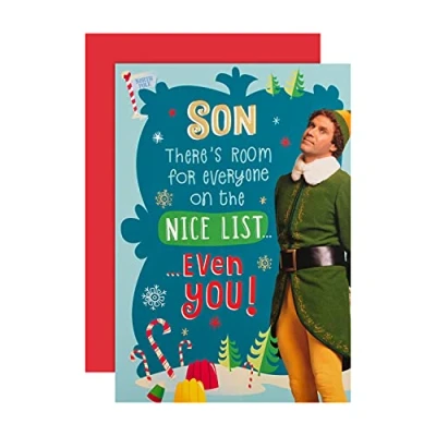 Imagen de Hallmark 25564032 Tarjeta de Navidad para hijo