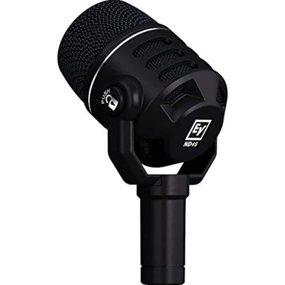 Imagen de Electro Voice ND46 Micrófono dinámico supercardioide para Instrumentos, Color Negro