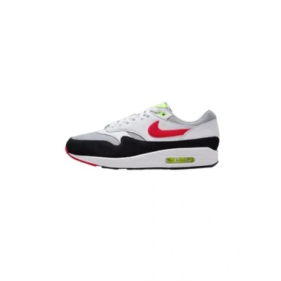 Imagen de NIKE Air MAX 1 Hombre Trainers HF0105 Sneakers Zapatos (UK 7 US 8 EU 41, White University Red Black 100)
