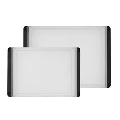 Imagen de OXO Good Grips Juego de tablas cortar (plástico, 2 unidades), transparente