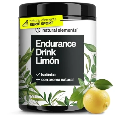Imagen de Endurance Drink limón 600g de polvo isotónico con electrolitos e hidratos carbono sabor a vegano, biodisponibilidad óptima producido y probado en laboratorio Alemania