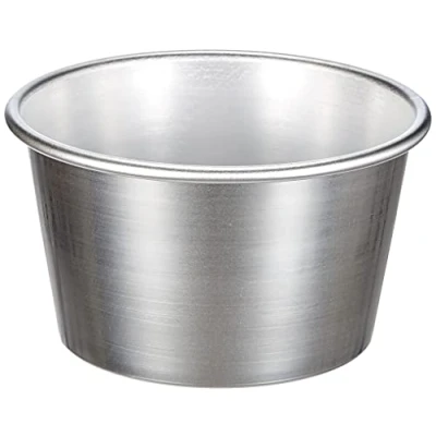 Imagen de Pentole Agnelli Pastry &amp; Pizza Line Molde cónico para panettone, Aluminio, Plateado, 20x20x12 cm