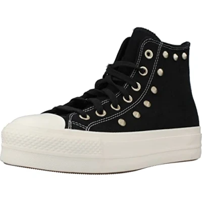 Imagen de Converse Chuck Taylor All Star Lift Platform Suede Studs BLCKLGHT 39