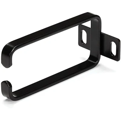 Imagen de StarTech.com Anilla Pasacables en D Vertical de 1U para Gestión Cableado Armarios Racks Servidores, Anillo Guiacables 4,5x10cm