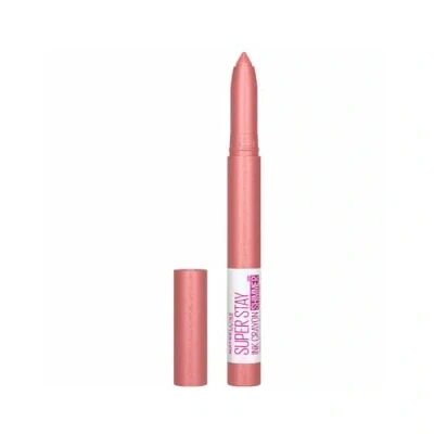 Imagen de Maybelline New York, Superstay Ink Crayon Birthday Collection, Acabado Mate Cremoso, Larga duración hasta 8H, con partículas de brillo, Tono 190 Blow the Candle
