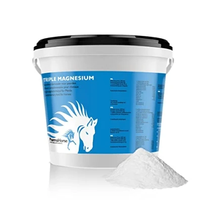 Imagen de PharmaHorse Triple magnesio sistema nervioso capacidad de concentración músculos y huesos sin dopaje 1000 gramos