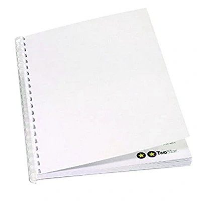 Imagen de GBC CE080070 Pack de 100 portadas encuadern tradicionales A4, 220 gsm, color blanco