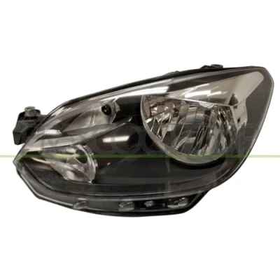 Imagen de PRASCO VG2014824 Faros izquierda H4 negro sin servomotor para reg. alcance luces VOLKSWAGEN: up! Hatchback