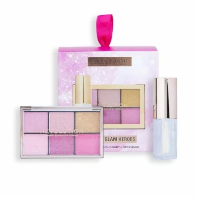Imagen de Set de Maquillaje Revolution Make Up Glam Heroes Lote 2 Piezas