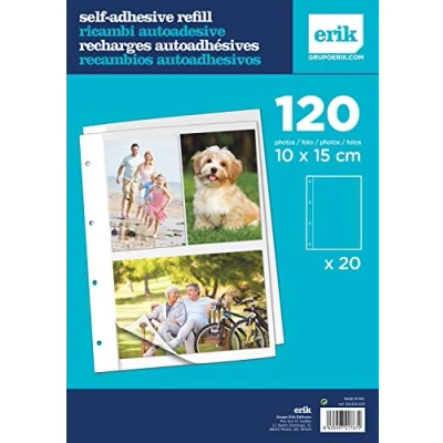 Imagen de Grupo Erik Editores Recambio álbum de Fotos 40 páginas autoadhesivos