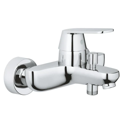 Imagen de Grohe Eurosmart Cosmopolitan Grifo para baño y ducha, cromado, montaje en pared, diseño alemán, fácil de limpiar. (Ref. 32831000)