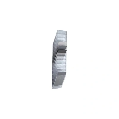 Imagen de Durable 1709763400 Juego de dispensadores folletos Flexiboxx 12 A4, 1 juego, transparente