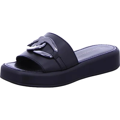 Imagen de MARCO TOZZI Damen 2 27280 20, Pantuflas Mujer, Negro, 41 EU