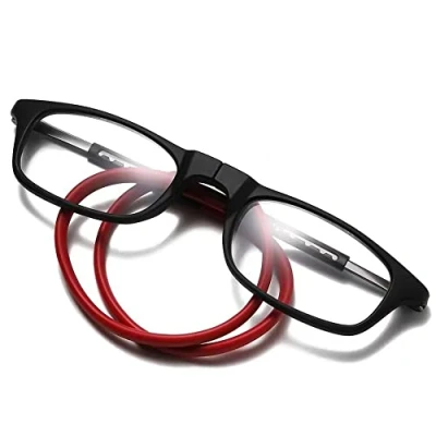 Imagen de BLUEZY Gafas Graduadas Imantadas De Lectura, Presbicia para Colgar del Cuello Ajustable, con Iman Hombre Y Mujer A,250