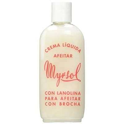 Imagen de MYRSOL JABON LIQUIDO Afeitado 200ML, Negro, Estandar