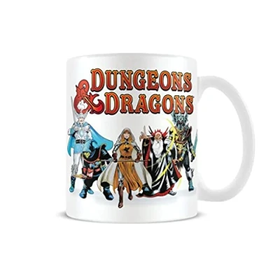 Imagen de PYRAMID INTERNATIONAL Taza Dragones &amp; Mazmorras Dungeons Dragons Retro Cerámica 315 MLS