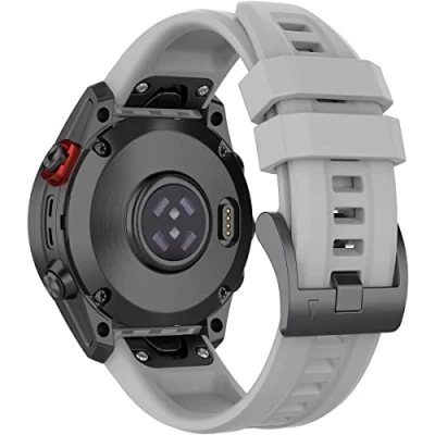 Imagen de BBZ Fenix 7S Correa,20MM Quickfit Correa de reloj silicona suave Compatible con Garmin 7S/Fenix 5S Plus/Fenix 6S Pro/Fenix Solar/Fenix Sapphire Solar