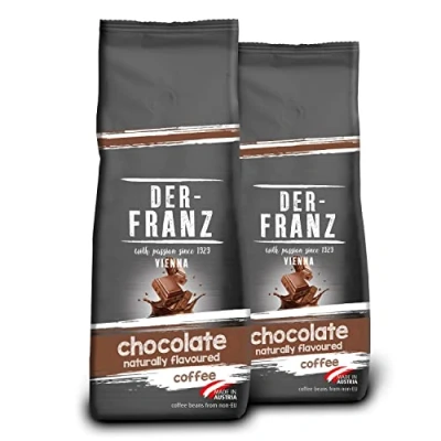 Imagen de DER FRANZ Café, Aromatizados con Chocolate, molido, 2 x 500 g