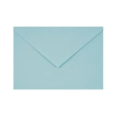 Imagen de Netuno 500x sobres de colores azules claros DIN C6 114x162mm 115g Sirio Color Celeste solapa engomada puntiaguda sin ventana para invitaciones Navidad tarjetas boda cartas dinero bricolaje fiestas
