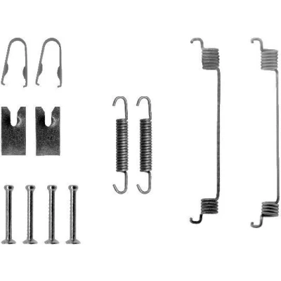 Imagen de TEXTAR 97015500 Juego de accesorios, zapatas freno FORD: Fiesta 6, KA Hatchback, Mk5 Berlina