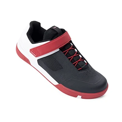 Imagen de Crank Brothers Stamp Speed Lace, Zapatillas de Ciclismo Unisex Adulto, Rojo, Negro y Blanco, 37.5 EU