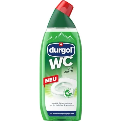 Imagen de durgol limpiador de inodoro Eco Green con aroma floral, limpia, protege y cuida el inodoro, orina cal, líquido 750 ml