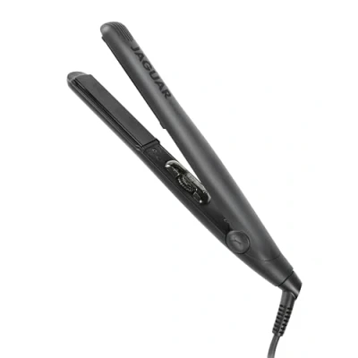 Imagen de JAGUAR Plancha de pelo ST600 Black Alisadora profesional con regulación continua la temperatura placas calefactoras redondeadas y resorte Del para usted