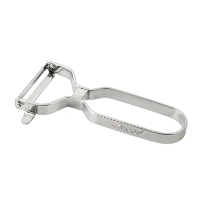 Imagen de ARCOS Pelador Profesional 130mm en Acero Inoxidable Cromado para Pelar Frutas y Verduras. Utensilio de Cocina Cortes Finos. Gadget Chef con Diseño Ergonómico. Color Plata