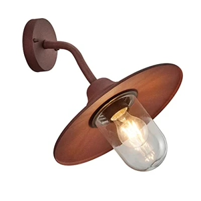 Imagen de Trio Leuchten Brenta Lámpara de Pared Exterior, marrón