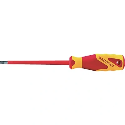Imagen de GEDORE VDE 2163 TX T15 Atornillador acodado Torx exterior 80mm T15, 3,27
