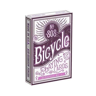 Imagen de Bicycle Autocycle No. 1 Juego de cartas, color morado
