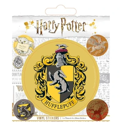 Imagen de Wizarding World Juego de pegatinas vinilo, multicolor, 10 x 12,5 cm