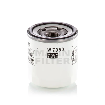 Imagen de MANN FILTER W 7050 Filtro de aceite M 22 X 1.5 6H enroscable FORD: Transit Custom V362 Bus, V363 Furgón, Furgón