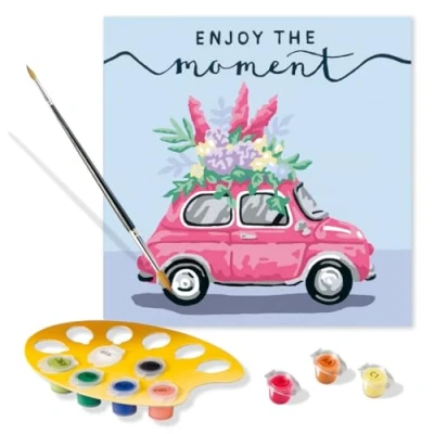Imagen de Ravensburger CreArt Adult Trend, Enjoy The Moment, Pintar por Números, Edad Recomendada 14 +
