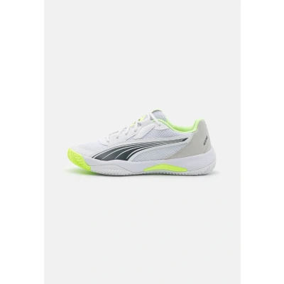 Imagen de Puma NOVA Court Unisex Zapatillas de running neutras, Talla: 41, White/luminous blue/fizzy apple/shadow gray Zapatos